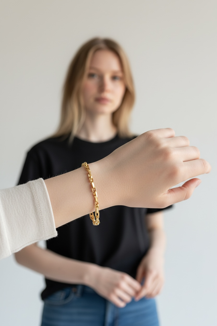 Armband mit verschlungenem Design